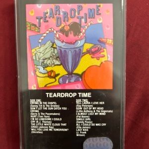 Vintage Teardrop Time cassette tape